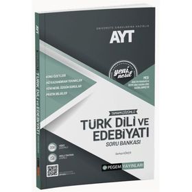 Pegem Yayınları Ayt Türk Dili Ve Edebiyatı Tamamı Çözümlü Soru Bankası