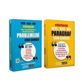 Pegem Yayınları Ezberbozan Paragraf ve Problemler Soru Bankası Seti 2 Kitap
