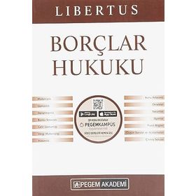 Pegem Yayınları - KPSS A Grubu Borçlar Hukuku Konu Anlatımlı