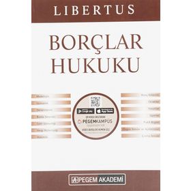 Pegem Yayınları - KPSS A Grubu Borçlar Hukuku Konu Anlatımlı