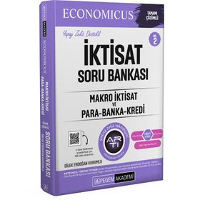 Pegem Yayınları KPSS A Grubu Economicus Makro İktisat ve Para Banka Kredi Cilt 2