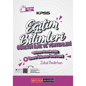 Pegem Yayınları KPSS Eğitim Bilimleri Öğretim İlke ve Yöntemleri Ders İzleme Defteri
