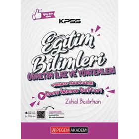 Pegem Yayınları KPSS Eğitim Bilimleri Öğretim İlke ve Yöntemleri Ders İzleme Defteri