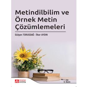 Pegem Yayınları - Metindilbilim ve Örnek Metin Çözümlemeleri
