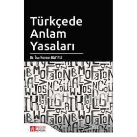 Pegem Yayınları Türkçede Anlam Yasaları