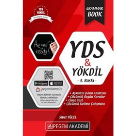 Pegem Yayınları YDS & YÖKDİL Grammar Book
