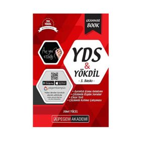 Pegem Yayınları YDS & YÖKDİL Grammar Book