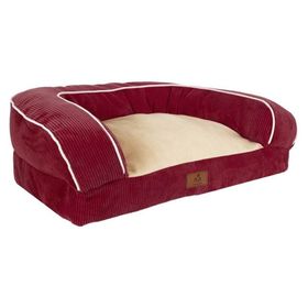 Peggy 60x55x20 Kırmızı S-M Fitilli Kedi ve Küçük Köpek Yatağı