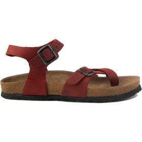 Pegia 215513 Kırmızı Kadın Sandalet