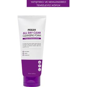 Pekah 120 ml 10 Farklı Bitki Özüyle Formüle Edilen Nemlendirici Yüz ve Makyaj Temizleme Köpüğü