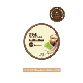 Pekah 300 ml Snail Soothing Gel Salyangoz Müsin İçeren Hassasiyet-Kırışıklık Karşıtı Nemlendirici Jel