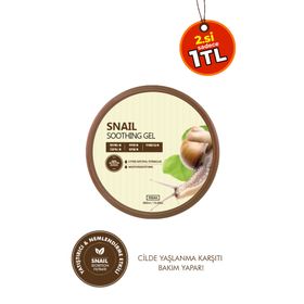 Pekah 300 ml Snail Soothing Gel Salyangoz Müsin İçeren Hassasiyet-Kırışıklık Karşıtı Nemlendirici Jel
