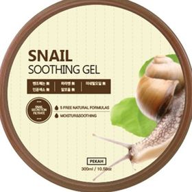 Pekah 300 ml Snail Soothing Gel Salyangoz Müsin İçeren Hassasiyet-Kırışıklık Karşıtı Nemlendirici Jel