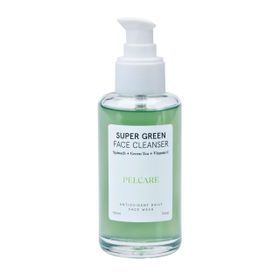 Pelcare 100 ml Super Green Face Cleaner Ispanak ve Yeşil Çay İçeren Yüz Yıkama Jeli