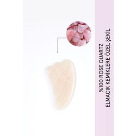 Pelcare Rose Quartz Heart Gua Sha