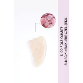 Pelcare Rose Quartz Heart Gua Sha