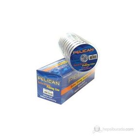 Pelican 2150 Beyaz 100 mt - 0,38 mm Makara Misina