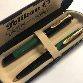 Pelikan 151 Siyah Yeşil Tükenmez Kalem