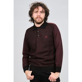 Pelikan 1577412 Bordo Polo Yaka Erkek Kazak