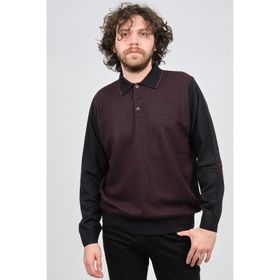 Pelikan 1578418 Bordo Polo Yaka Erkek Kazak
