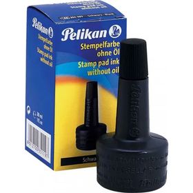 Pelikan 30Cc 351197 Siyah Istampa Mürekkebi