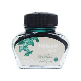 Pelikan 4001 Dark Green 30 ml Dolma Kalem Mürekkebi