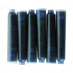 Pelikan 4001 Royal Dolma Kalem Küçük 6 Adet Kutu Mavi Mürekkep Kartuşu