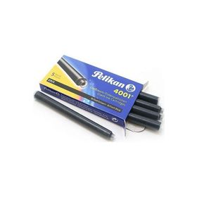 Pelikan 4001 Siyah 5'li Dev Dolmakalem Kartuşu