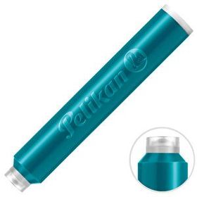 Pelikan 4001 Turkuaz 6'lı Dolmakalem Kartuşu