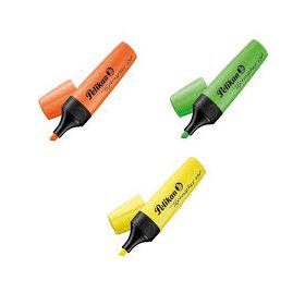 Pelikan 490 Ana Renkler 3lü Set Fosforlu Kalem
