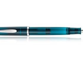 Pelikan 802390 Klasik Seri Special Edition M205 Aquamarine Dolma Kalem - F Uç