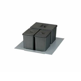 Pelikan 81520 Çekmece İçi 16 lt 2 Kova Manuel Çöp Kovası