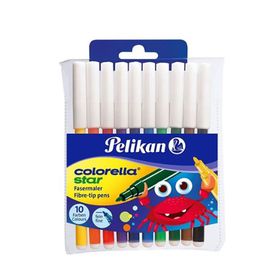 Pelikan Colorella Star 10'lu Keçeli Kalem