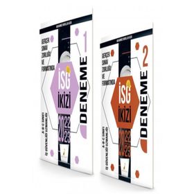 Pelikan İş Güvenliği Uzmanlığı İSG İkizi 2 Özgün Deneme