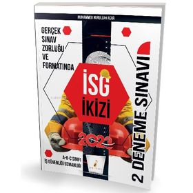 Pelikan İş Güvenliği Uzmanlığı İSG İkizi 2 Özgün Deneme