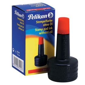 Pelikan Kırmızı 28 ml Istampa Mürekkebi