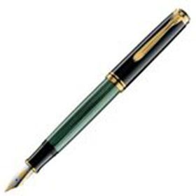 Pelikan M800 Yeşil Siyah Dolma Kalem