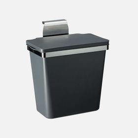 Pelikan Metal Askılı Plastik Antrasit 11 lt Çöp Kovası