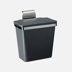 Pelikan Metal Askılı Plastik Antrasit 11 lt Çöp Kovası