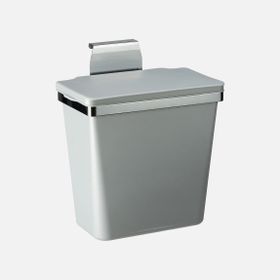 Pelikan Metal Askılı Plastik Metal Gri 11 lt Çöp Kovası