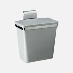 Pelikan Metal Askılı Plastik Metal Gri 11 lt Çöp Kovası