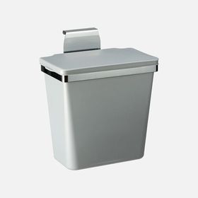 Pelikan Metal Askılı Plastik Metal Gri 11 lt Çöp Kovası