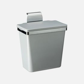Pelikan Metal Askılı Plastik Metal Gri 11 lt Çöp Kovası