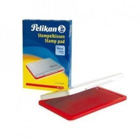 Pelikan No:1 Kırmızı 9x16 cm Metal Stampa