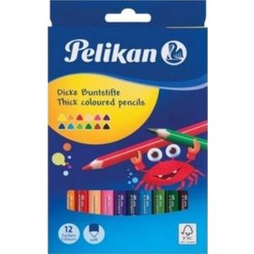 Pelikan P-811194 12 Renkli Kuru Boya Kalemi