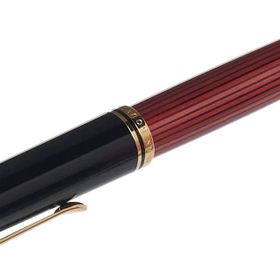 Pelikan Souveraen M800 Siyah Kırmızı Fountain Kalem