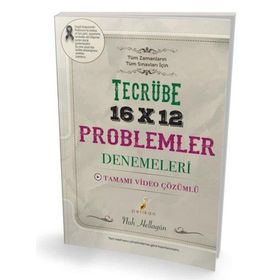Pelikan Tıp Teknik Yayıncılık Nuh Hellagün Tecrübe 16x12 Video Çözümlü Problemler Denemeleri
