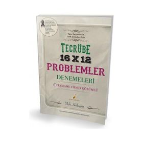 Pelikan Tıp Teknik Yayıncılık Nuh Hellagün Tecrübe 16x12 Video Çözümlü Problemler Denemeleri