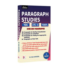 Pelikan Tıp Teknik Yayıncılık Paragraph Studies YDS LYS-5 TOEFL