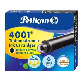 Pelikan TP6X Mavi-Siyah Dolma Kalem Kartuşu